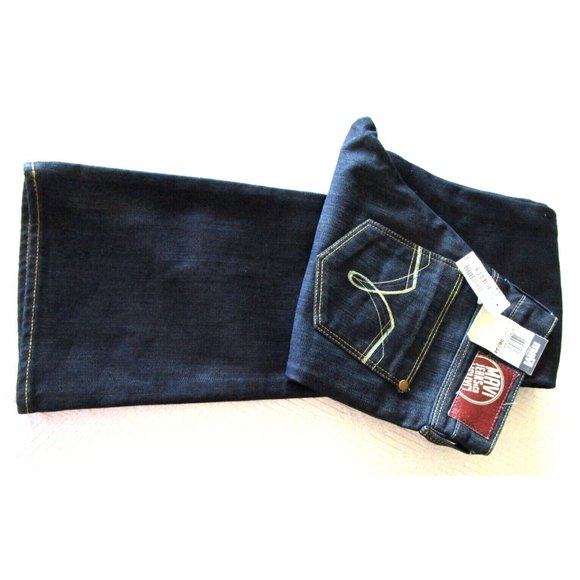 Mavi Zoe Boot Cut Jeans 26/34 - Retro Deep Hollywood Star Denim Low-Rise NewWTag - Picture 5 of 10